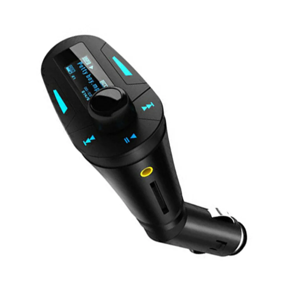 

LCD Display Car MP3 Player Wireless Transmitter Modulator with /SD Slot (Red Light)