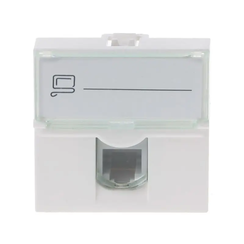

CAT6 Network Module Information Socket RJ45 8P8C Connector Adapter Keystone Jack Standard Wall Plate