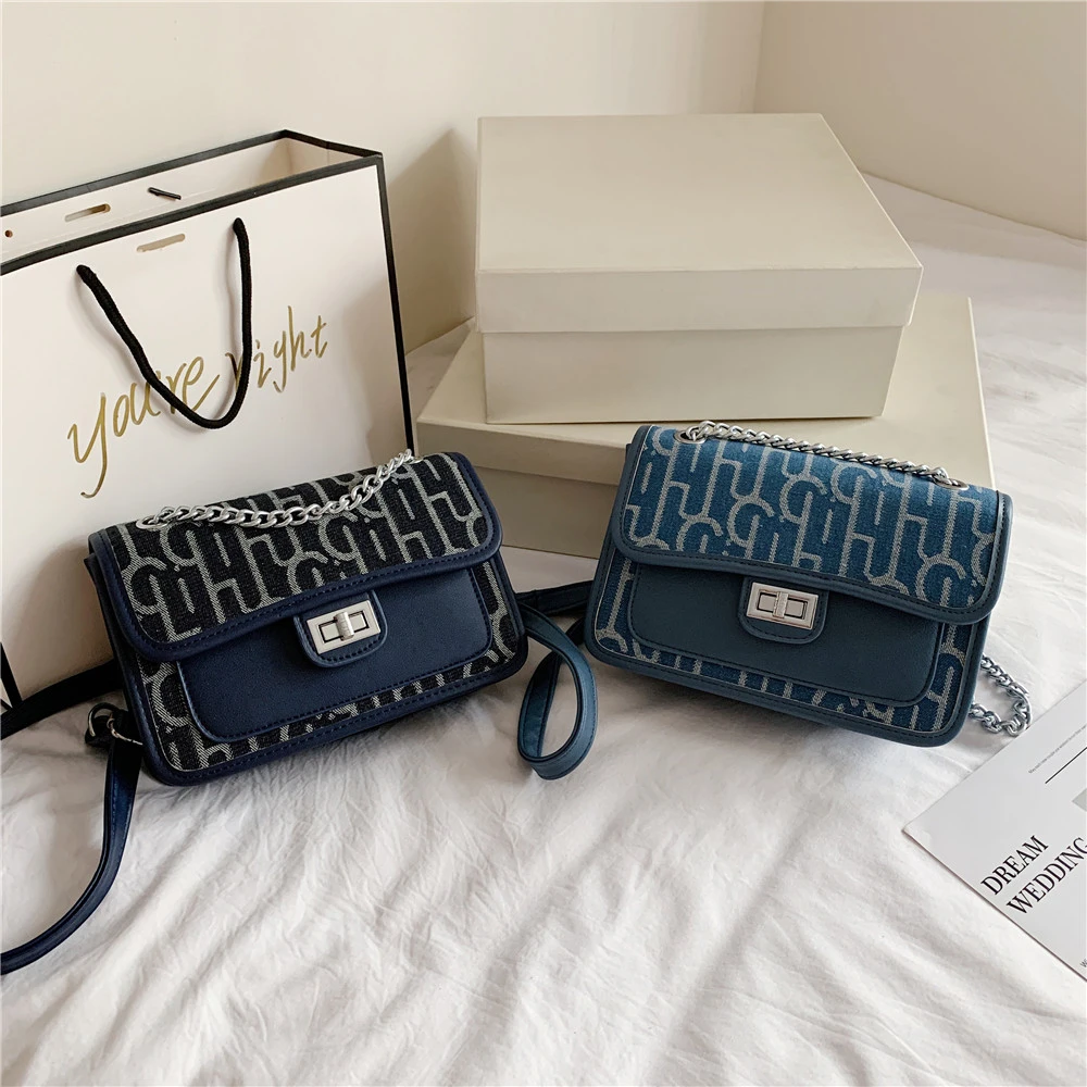

Woman Chain Shoulder Bags Designer Crossbody Bag Women Messenger Bag 2020 Purses And Luxury Handbags Bolsa Feminina Bolsos Mujer