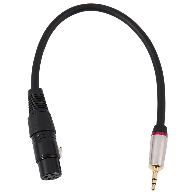 

0. 3,5 мм стерео Trs папа к Xlr 3Pin мама аудио кабель удлинитель для микрофона провод шнур