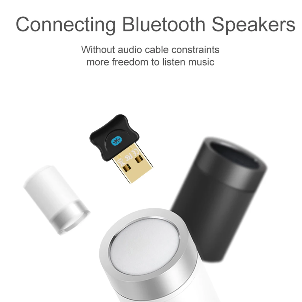 USB Bluetooth 5 0 адаптер передатчик приемник аудио ключ беспроводной для компьютера ПК