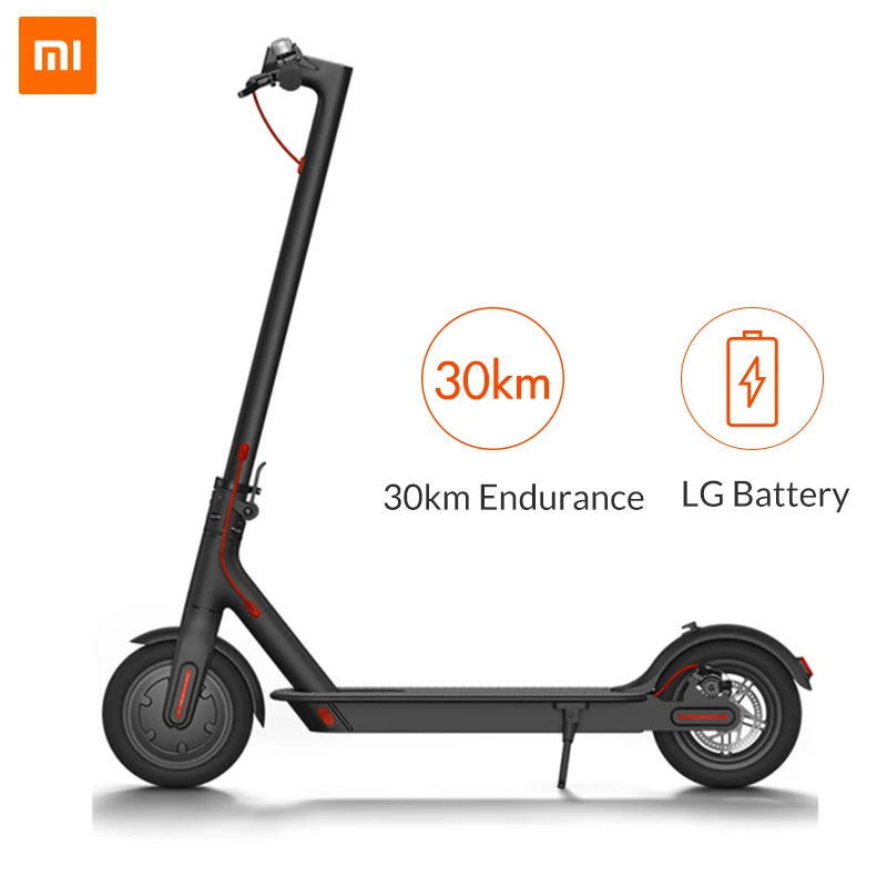 Xiaomi-Black Xiao mi m365 mi JIA электрический скутер mi Smart E скутер скейтборд mi ni складной Ховерборд Электрический Лонгборд для взрослых 30 км батарея - Цвет: Xiaomi-Black