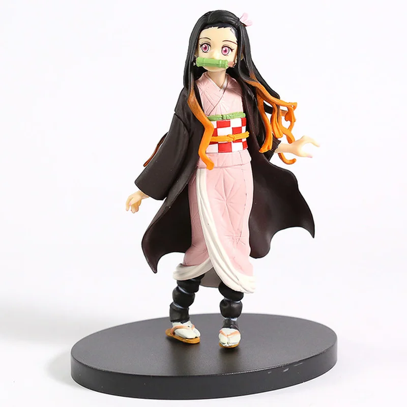 

7-18cm Anime Demon Slayer Figure Kimetsu No Yaiba Action Figures Tanjirou Figurine Nezuko PVC Model Toy Agatsuma Zenitsu Inosuke