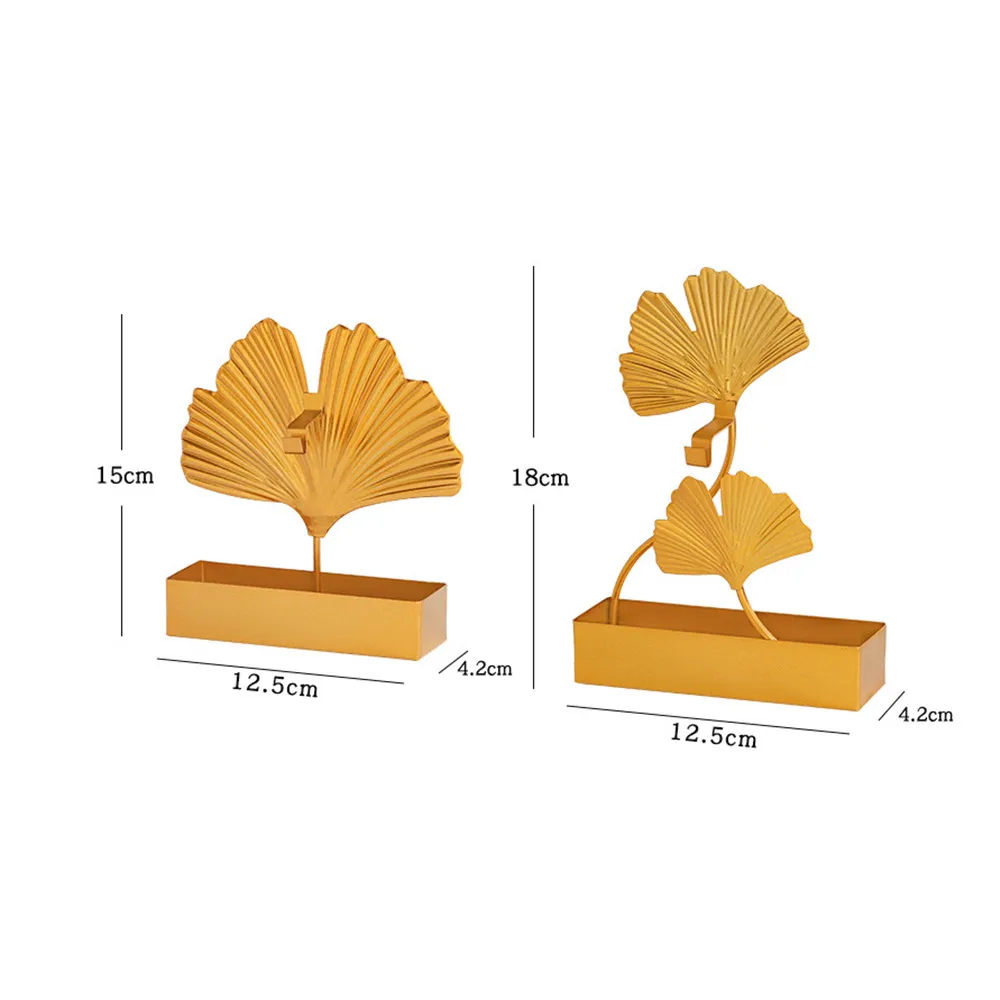 

Creative Ginkgo Leaf Mosquito-repellent Incense Holder Wrought Iron Fireproof Portable Hanging Mosquito-repellent Incense Shelf
