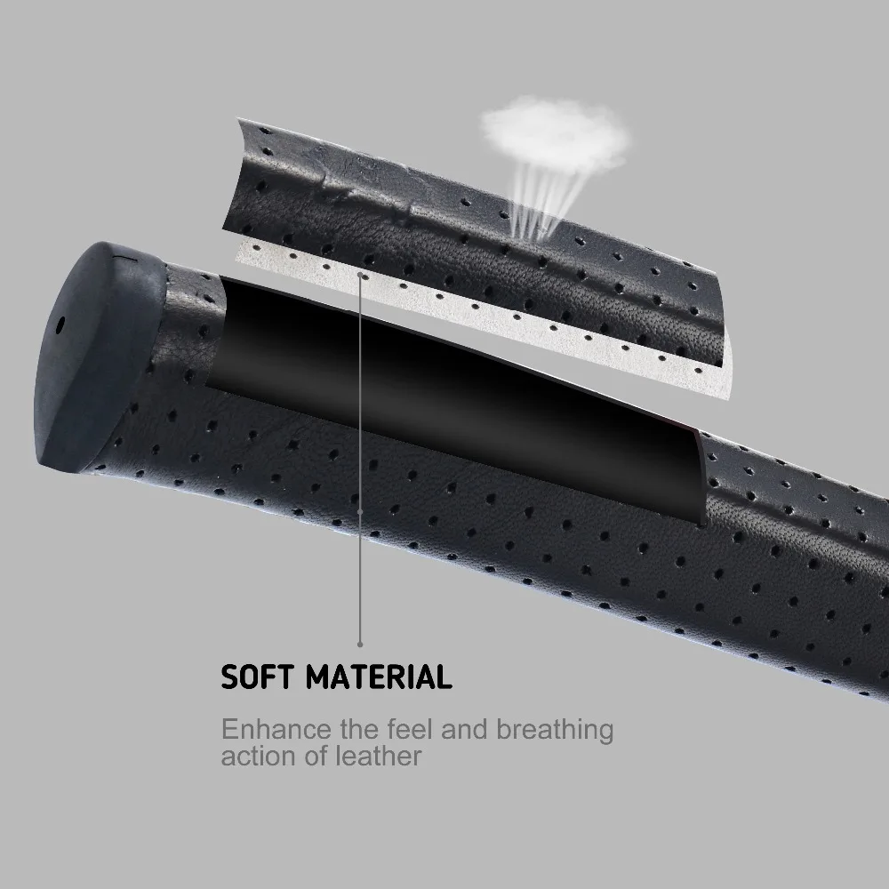 Champkey овечья кожа клюшка для гольфа 7 цветов ручной работы Клубная ручка