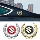 3D Автомобильная боковая задняя наклейка для Suzuki SX4 S Cross Swift Grand Vitara Jimny Samurai XL Alto Liana украшение-эмблема IS