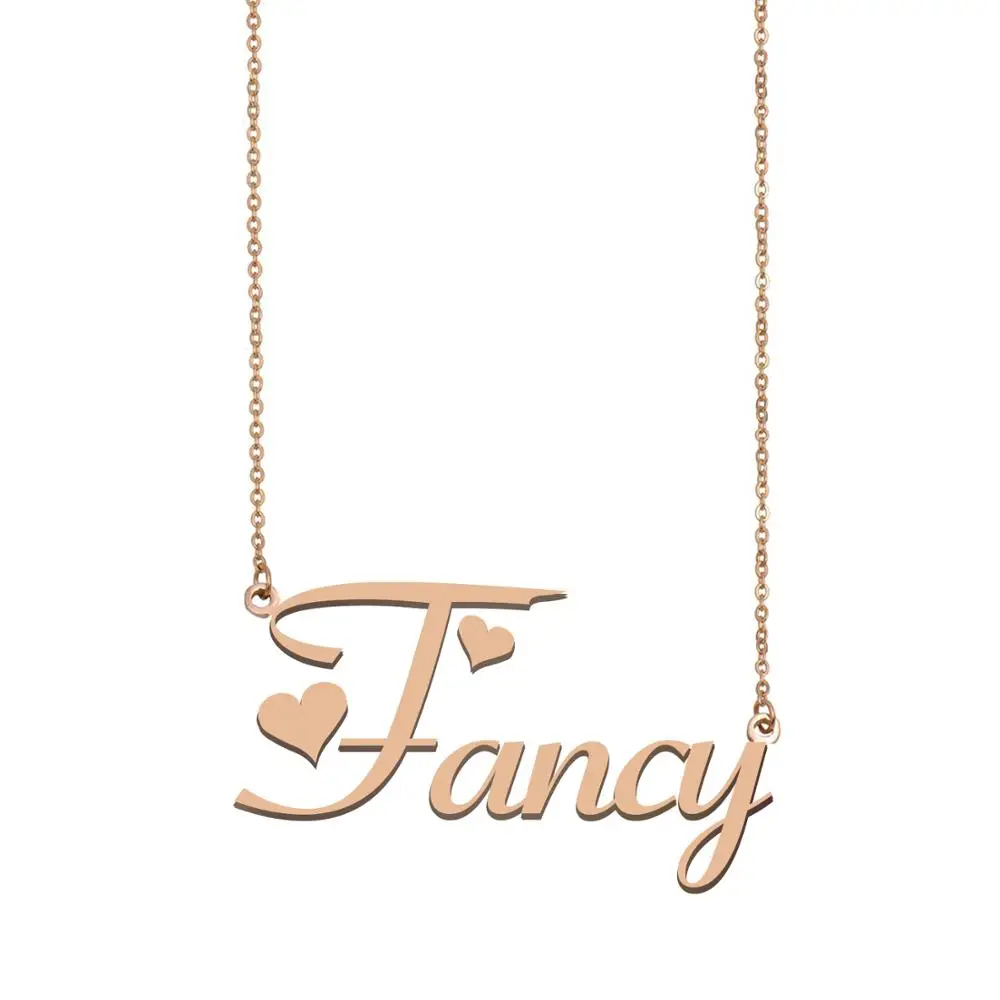 Необычное имя ожерелье пользовательское для женщин девушек Лучшие Друзья День