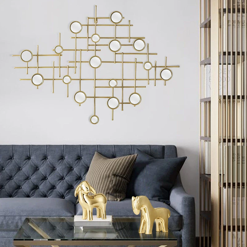 Современное освещение искусственное декоративное зеркало настенное украшение