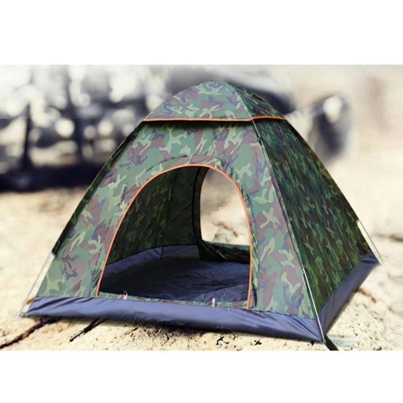 

Automatic Backpacking Tent 1-3 Person Oxford cloth Lightweight Camping Tent Waterproof Layer Portable Handbag Hiking,Travelling