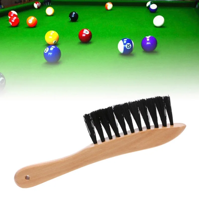 

2 pieces/set Wooden Billiards Logs Anglo-American Billiard Table Brush Pool Table Cleanning Tool Billiard Accessories