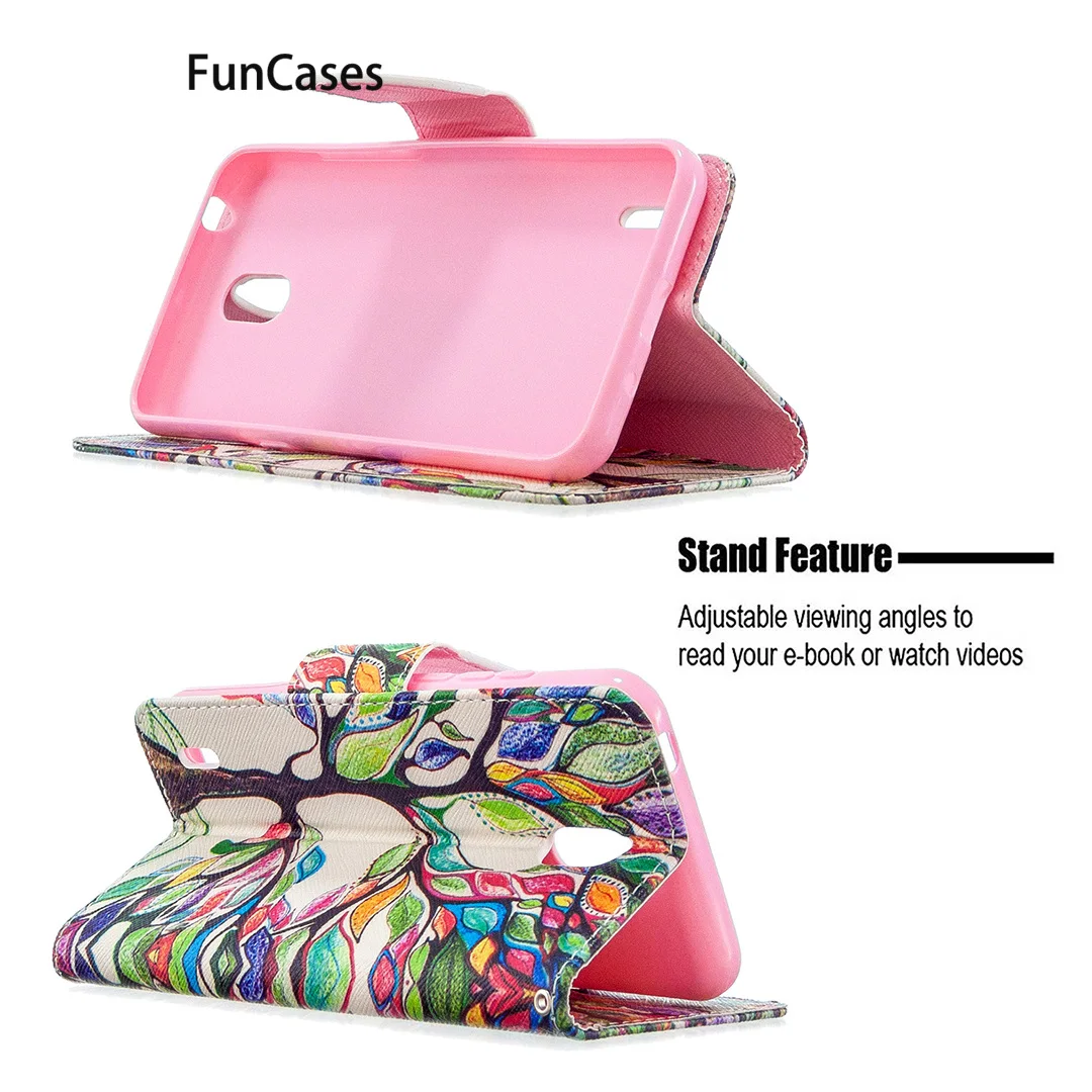 Новые чехлы для смартфонов чехол estojo Nokia 2 3 металлик accesorios 1 5 Caso PU кожа книга флип