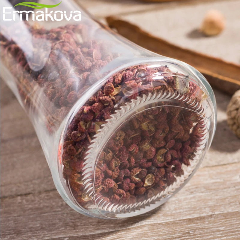 Мельница ERMAKOVA для перца шейкер соли мельница специй из нержавеющей стали