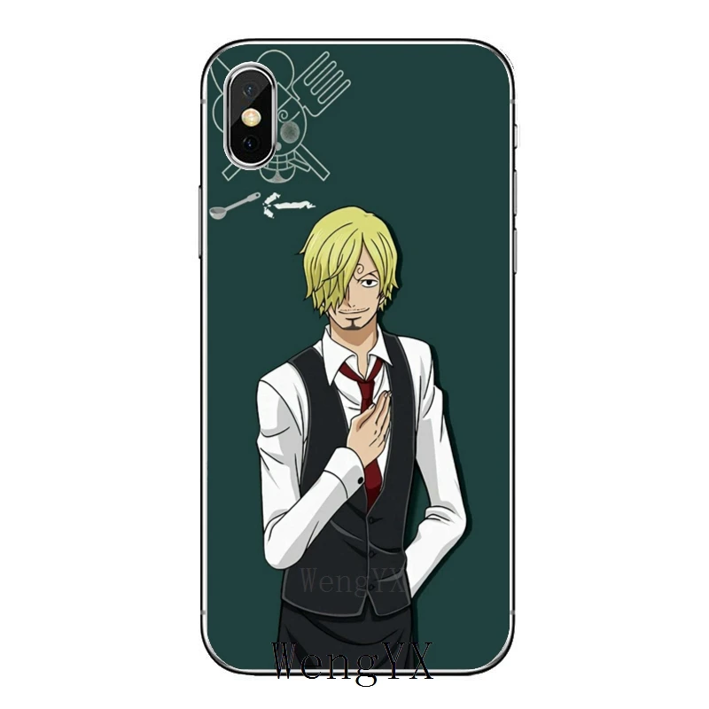 Мягкий чехол для Samsung Galaxy Note 10 9 8 5 4 S10E S10 Lite S9 S8 S7 S6 Edge Plus S5 S4 Mini sanji One Piece|Бамперы| |