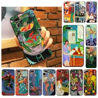 toplbpcs henri matisse art painting phone case for oppo a9 realme c3 6pro coque for vivo y91c y17 y19 back cover