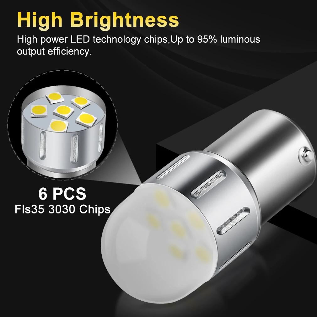 T20 LED W21/5W W21W 7440 7443 1156 BA15S BAU15S P21W Led PY21W 1157 BAY15D BA15D P21 5W автомобильная лампа указателя