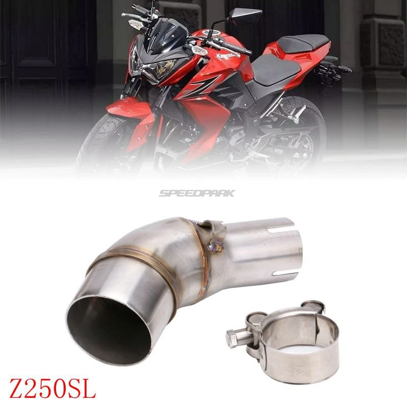 Глушитель выхлопной трубы для мотоцикла средняя Соединительная труба передняя