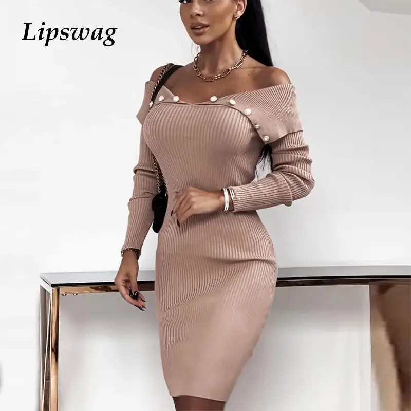 

Винтажное женское облегающее вечернее платье с длинным рукавом-фонариком, элегантное однотонное платье-мини 3XL с высоким воротником для ве...