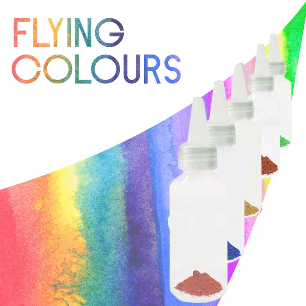 5 шт./компл. один шаг галстук краситель набор вечерние ремесло легко Яркая Ткань