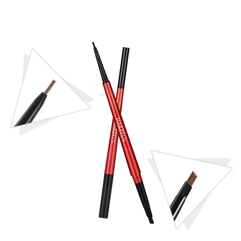 Карандаш для бровей Профессиональный автоматический двухсторонний супер тонкий