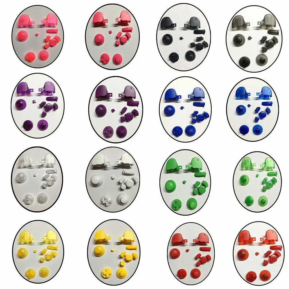 Colorful Complete Button Set Keypads & Thumbsticks Caps for Nintendo Gamecube Controller Striking N GC | Электроника