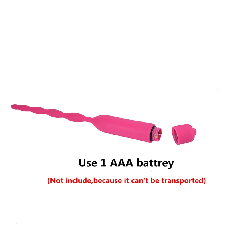 Уретральный Вибратор унисекс Силиконовая пробка для пениса уретральные бусины