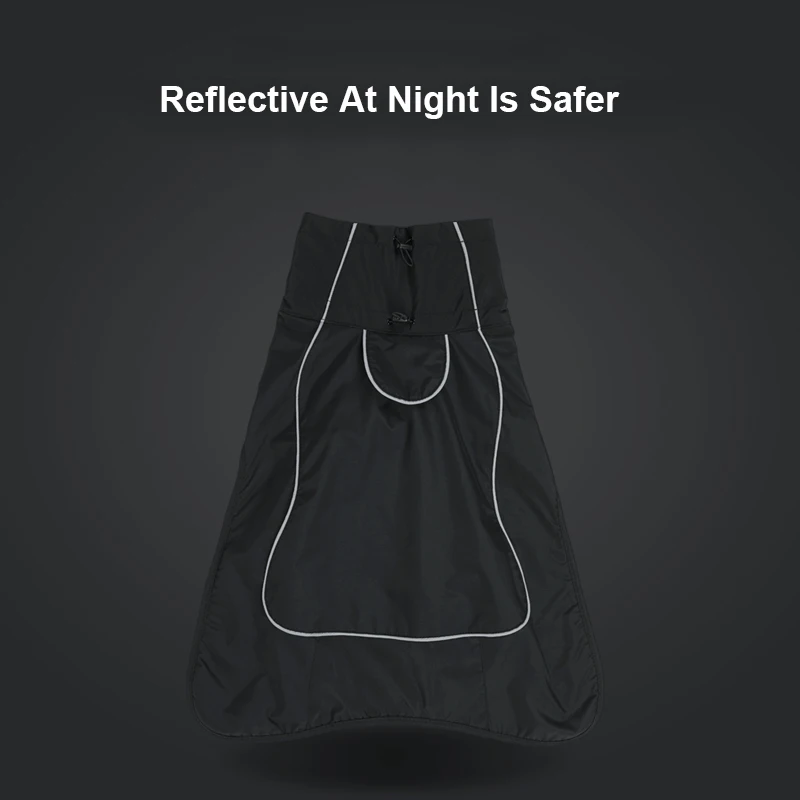 Одежда для крупных собак зимний теплый жилет куртка водонепроницаемое пальто