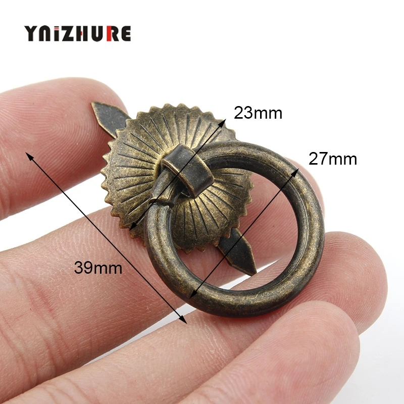 2 шт. 23*39 мм в стиле ретро из металла для ящика кухонного шкафа мини мебельные
