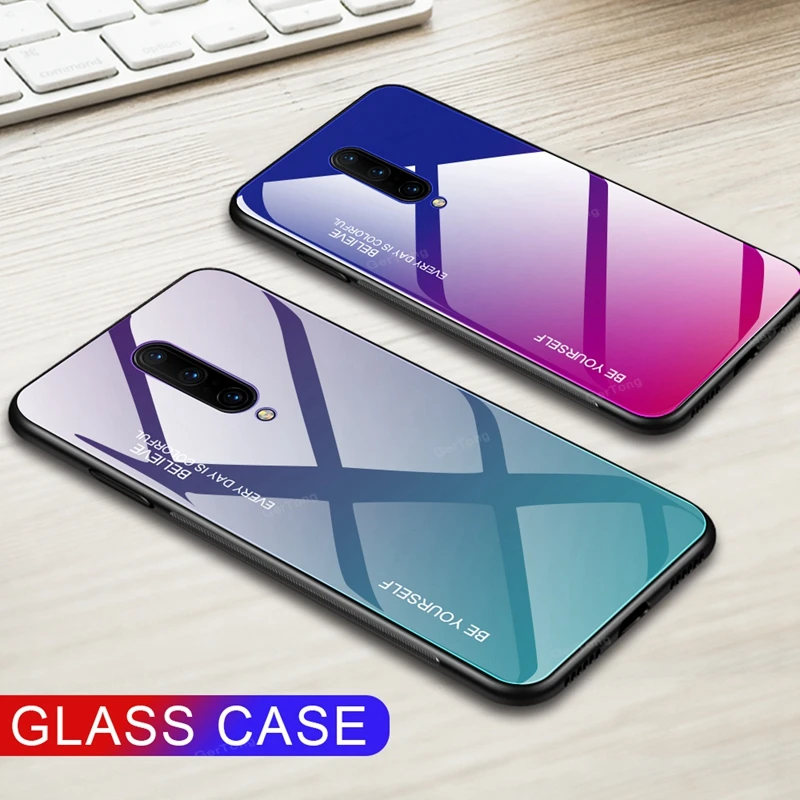 Чехол из закаленного стекла для Oneplus 7 t Pro чехол телефона 6t 6 7Pro Oneplus7 One Plus |