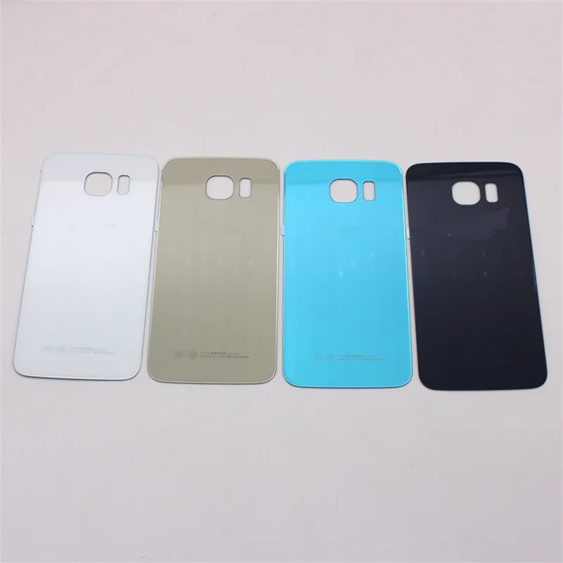 Крышка батареи стеклянный корпус для samsung Galaxy S6 G920 Телефон задняя батарея Дверь