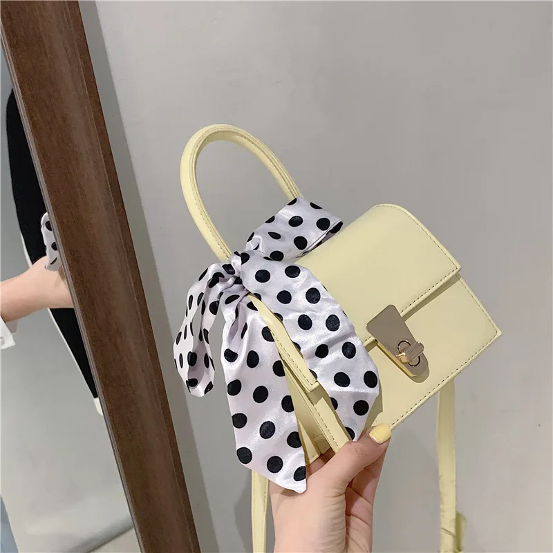 

luxury designer handbags summer silk scarf portable small bag 2021 new shoulder bag mini messenger small square female bag