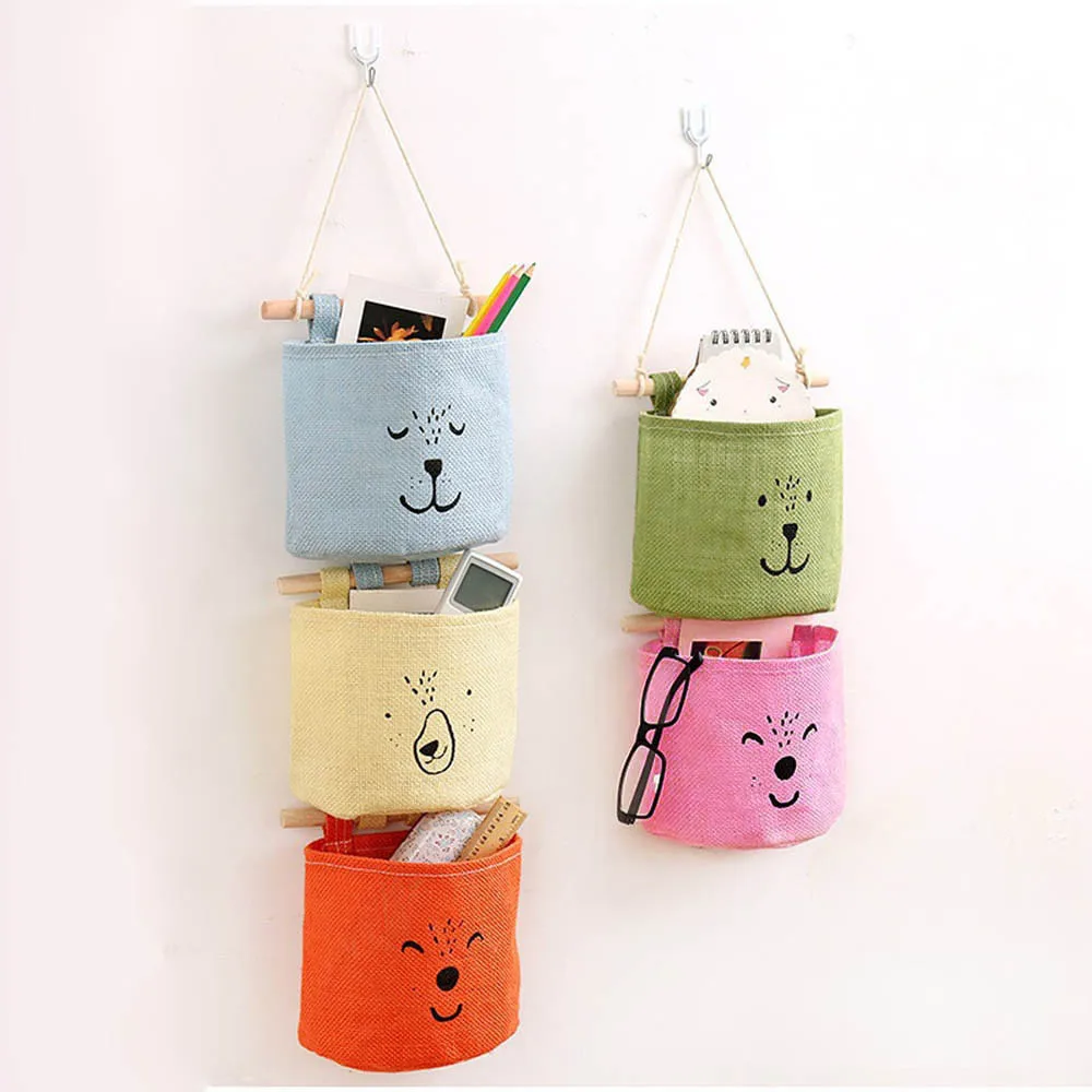 Подвесная сумка для ванной комнаты подвесная из хлопка кухни и органайзер
