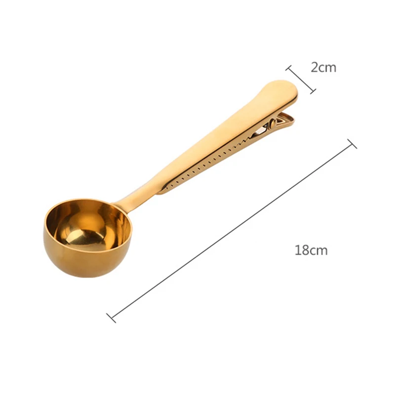 Многофункциональная кофейная ложка GURET два в одном кухонные принадлежности из