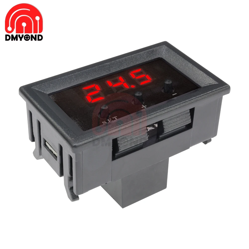 W1209 12 В 24 в 110 220 цифровой термостат регулятор температуры Терморегулятор