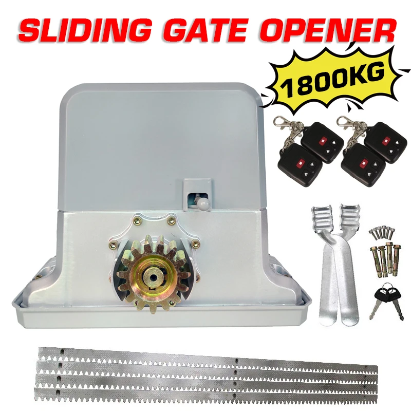 1800 кг Водонепроницаемый Автоматический Открыватель раздвижных ворот драйвер