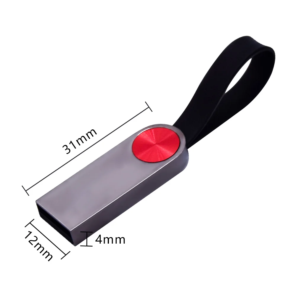 

Hot Selling Usb Flash Drive 64GB 32GB 16GB Pen Drive Pendrive Waterproof Metal Silver U Disk Memoria Cel Usb Stick Custom Logo