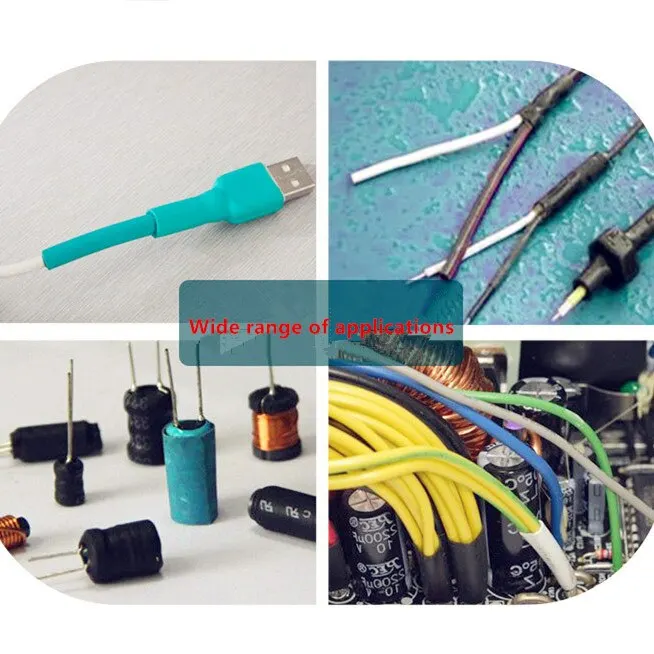 164/328 Pcs Heat Shrink Tubing Insulated Wire Tube Polyolefin Shrinking Assorted Cable Sleeving | Инструменты