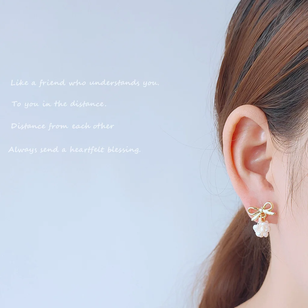 Женские серьги-гвоздики с натуральным пресноводным жемчугом | Украшения и