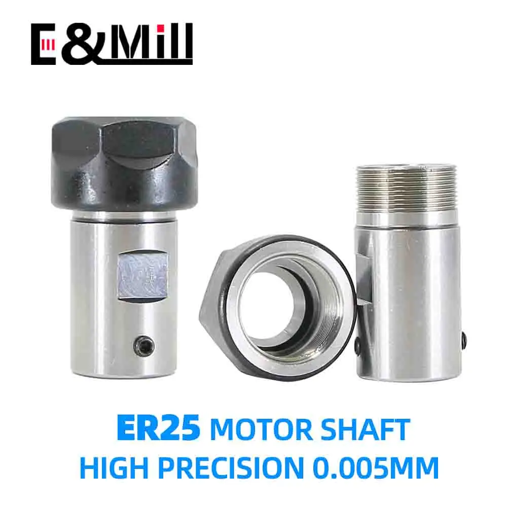 

High Precision C32 ER25 DIY Motor Shaft Tool Holder ER Tool Rod 14~24mm For ER Tool Holder Collet Nut Wrench Engraving Machine