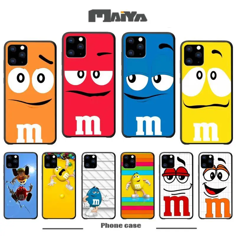 Роскошный силиконовый чехол Maiya M & Ms для телефона с изображением шоколада Iphone 5s Se