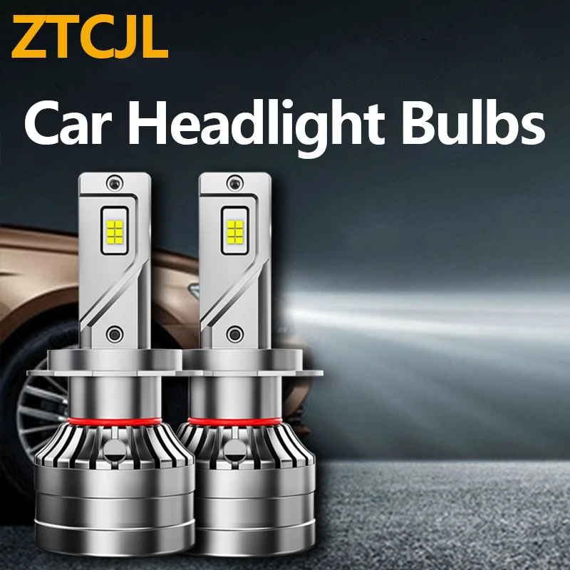 

2 шт. H4 светодиодный H7 100W 30000LM Canbus H1 H8 H9 H11 светодиодный 9005 HB3 9006 HB4 Автомобильный светодиодный светильник головной светильник Turbo противотуман...