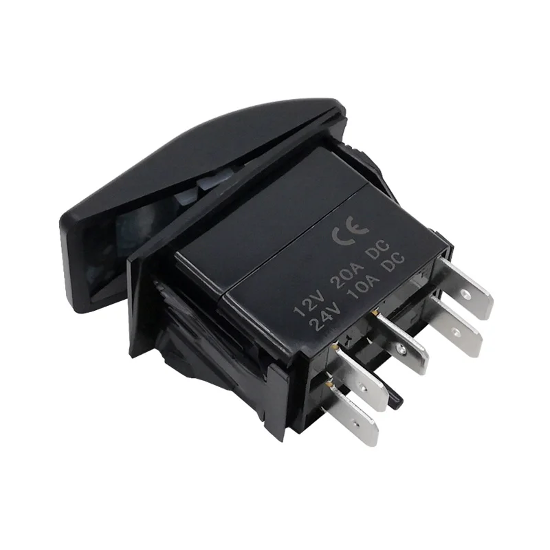 1 шт. SPST 5PIN ВКЛ ВЫКЛ с фиксацией авто грузовик лодка Водонепроницаемый морской