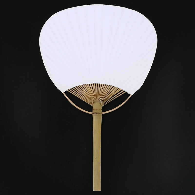 30 шт./лот белый вентилятор для свадебного украшения|Декоративные вееры| |