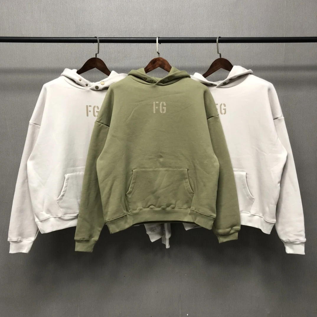 

Худи 21FW Essentials 7 коллекции с принтом логотипа FG, Мужской пуловер с капюшоном в стиле хип-хоп, свитшот, толстовки в стиле оверсайз высокого каче...