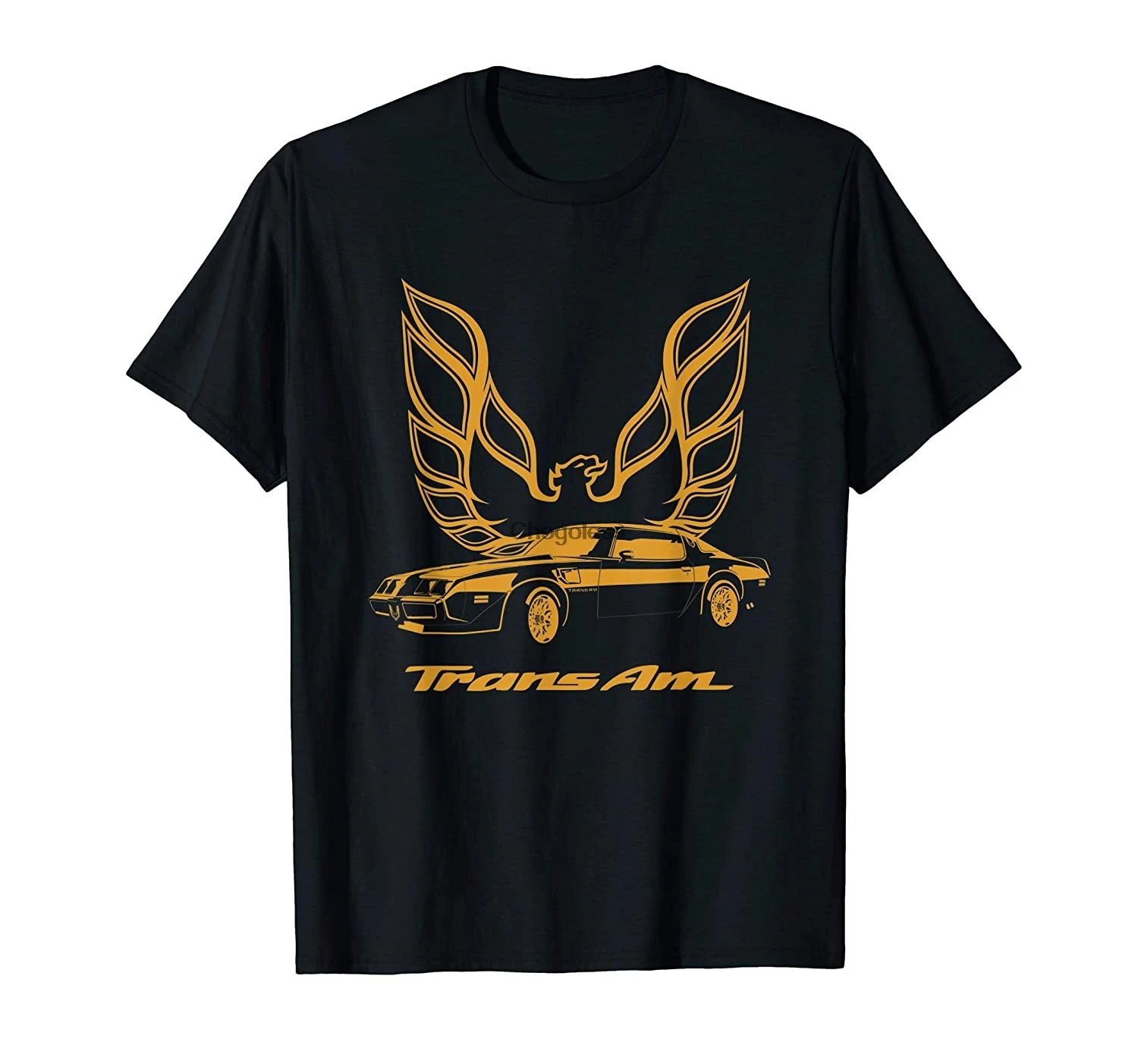 Винтажная Футболка Firebird Trans Am с принтом мышечной машины классический