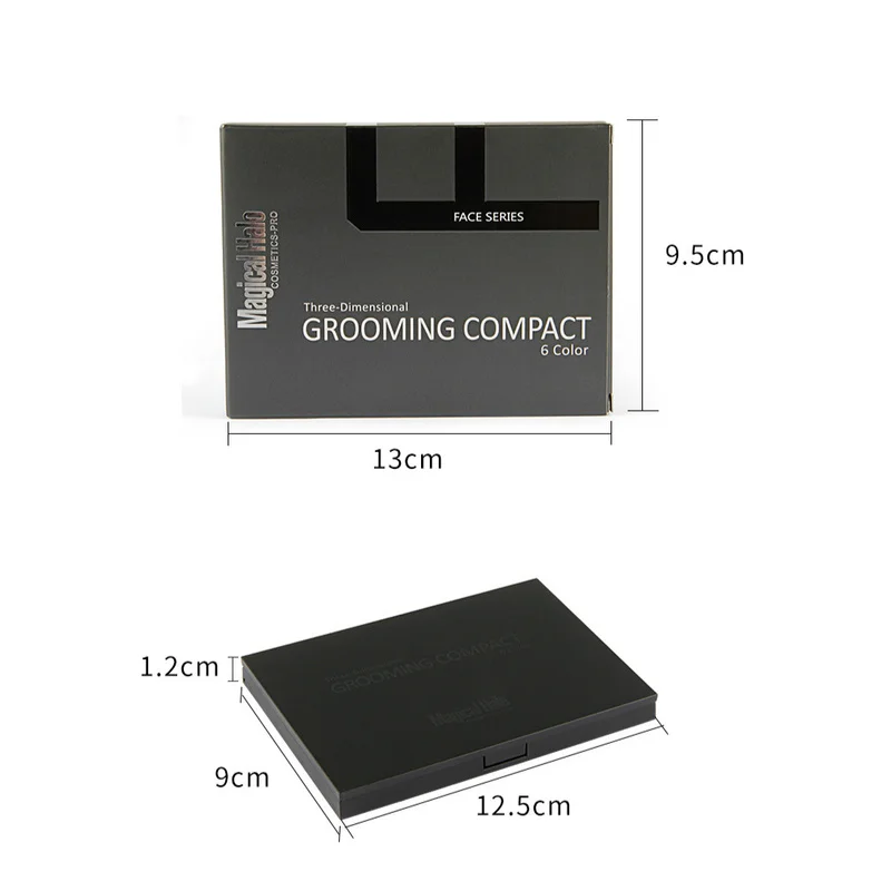 6-color консилер ремонт темных кругов акне палитра корректор для лица