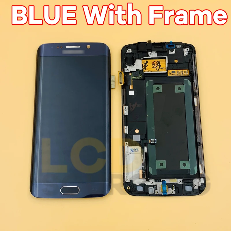 5,1 'AMOLED для samsung Galaxy S6 Edge G925 G925F G925A ЖК-дисплей сенсорный экран дигитайзер монитор сборка для S6 Edge замена