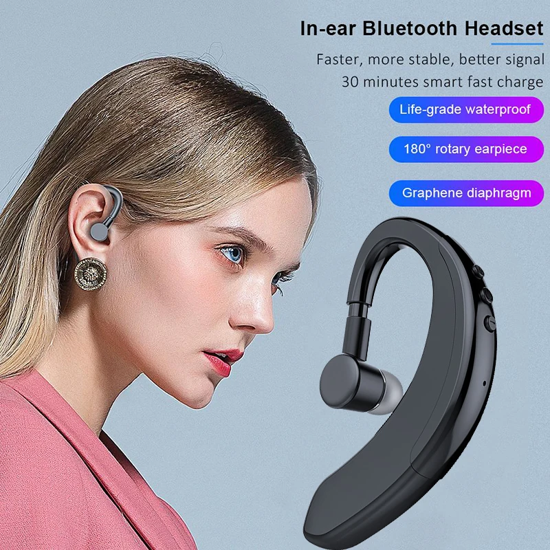 Беспроводные Bluetooth наушники с микрофоном для iPhone Android IOS|Наушники и гарнитуры| |
