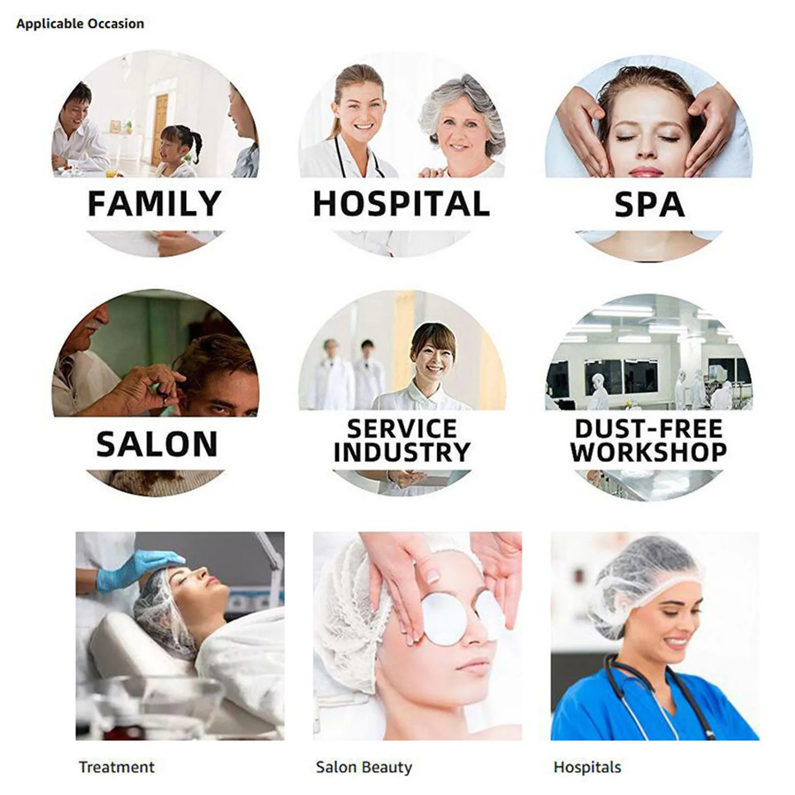

JAYCOSIN Beanies 100pcs Pink Disposable Non-woven Hair Nets Head Cover For Repast Hos-pital Convenience Unisex Hat Gorro Mdico