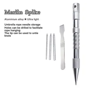 Инструмент для развязывания ногтей Marlin инструмент для развязывания ногтей из нержавеющей стали инструменты для самостоятельной сборки водонепроницаемый портативный для Паракорда
