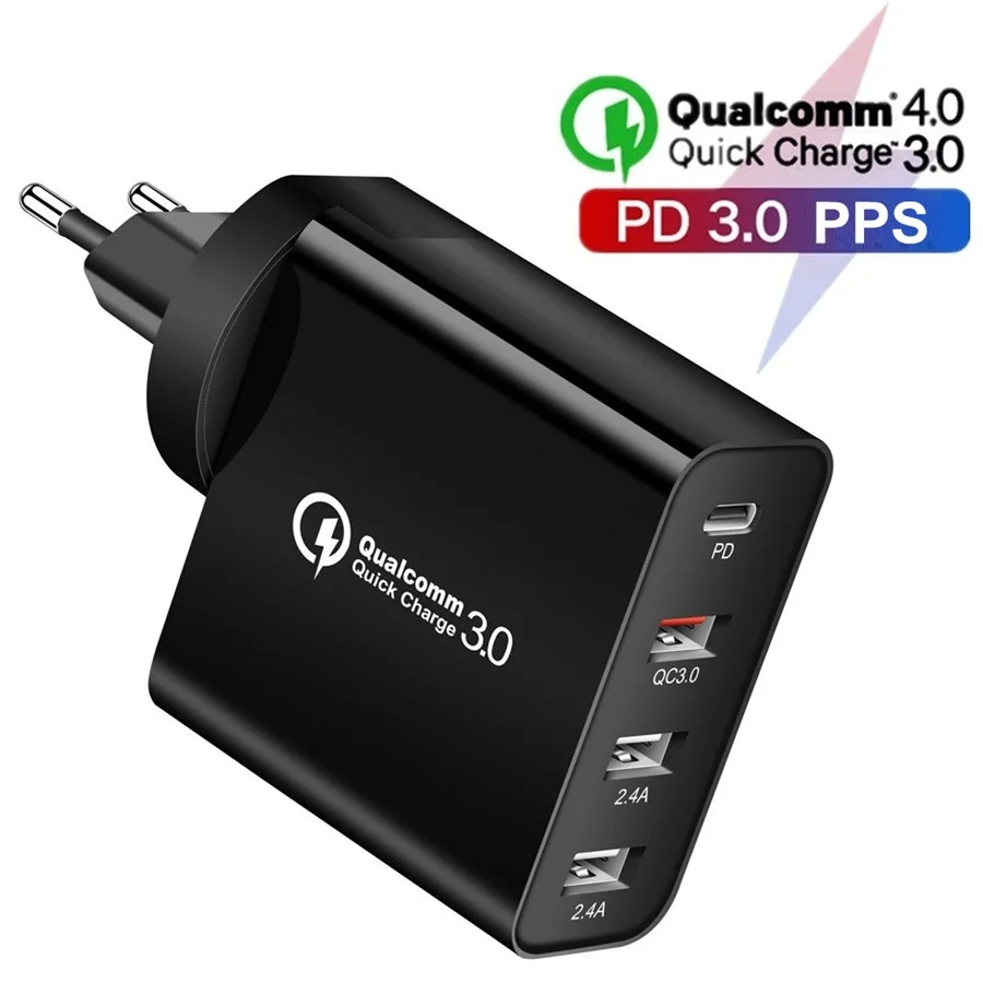 

Зарядное устройство PD30W USB C, быстрая зарядка 4,0 QC 3,0 Type C для внешнего аккумулятора, быстрая зарядка для iPhone 13 Samsung Huawei Xiaomi, зарядное устройство ...